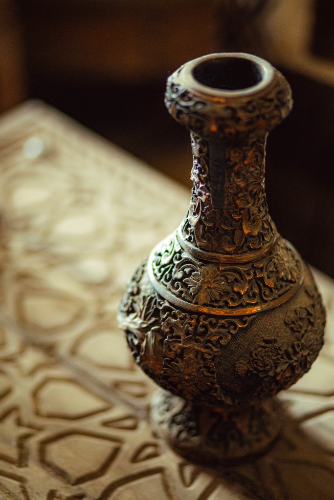 Decorative Fiberglass Vase