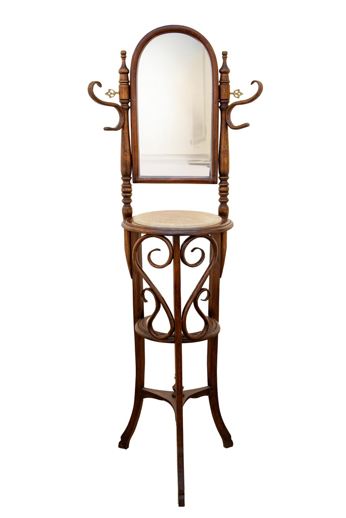 Auction For Classic mirror supported on wall